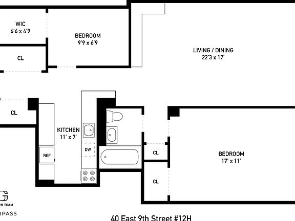 2nd image of 40 E 9th St APT 12H