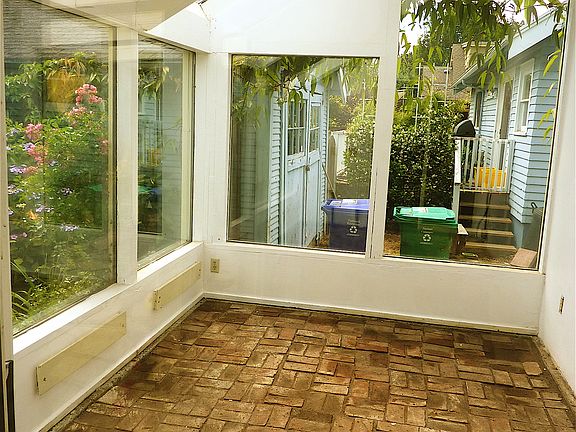 Atrium with skylights