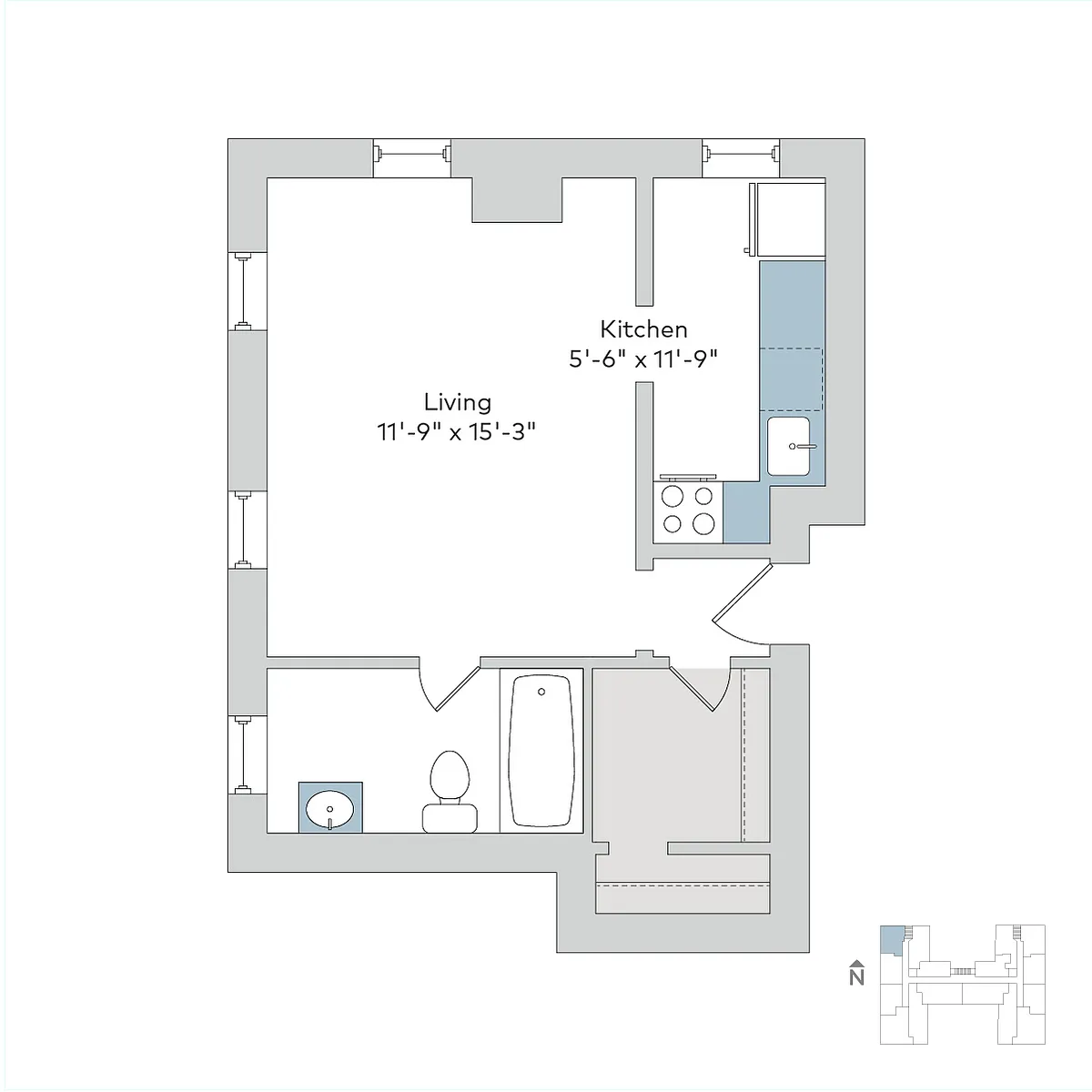 Floor plan delm0bA4