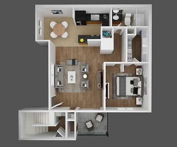 Floor plan Shore Downstairs