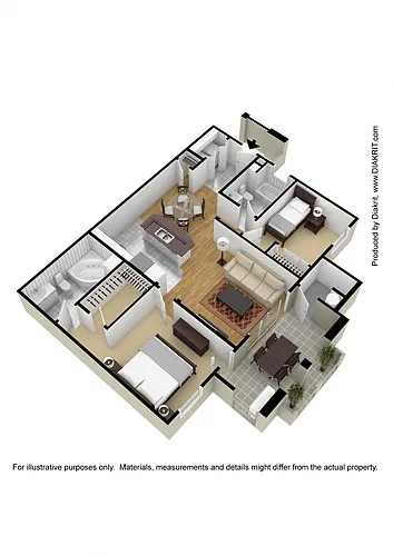 Floor plan Roma 1