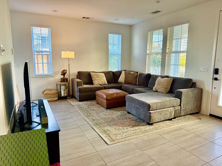 with furniture