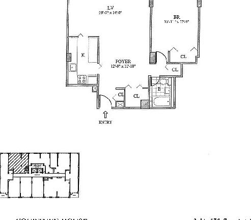 2nd image of 55 W 14th St APT 8j