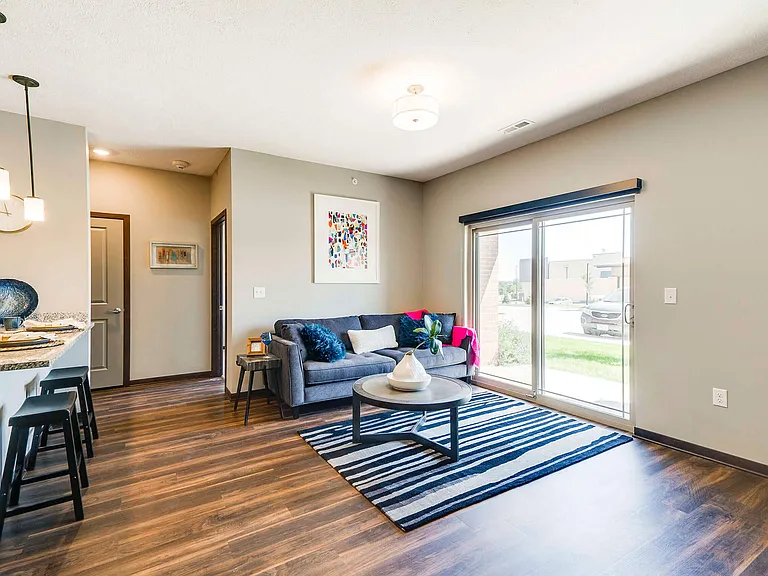 Spacious and open, our living areas are filled with natural light, creating a warm and inviting atmosphere.