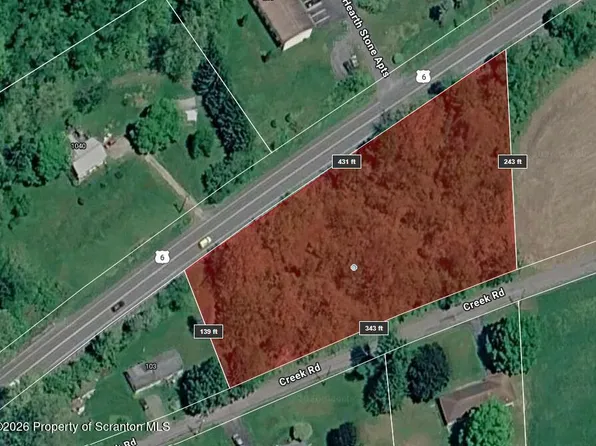 Creek Rd, Factoryville, PA 18419