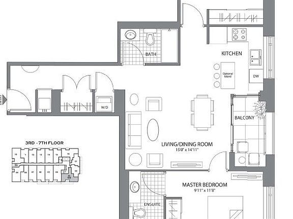 2nd image of 150 Main St W #503