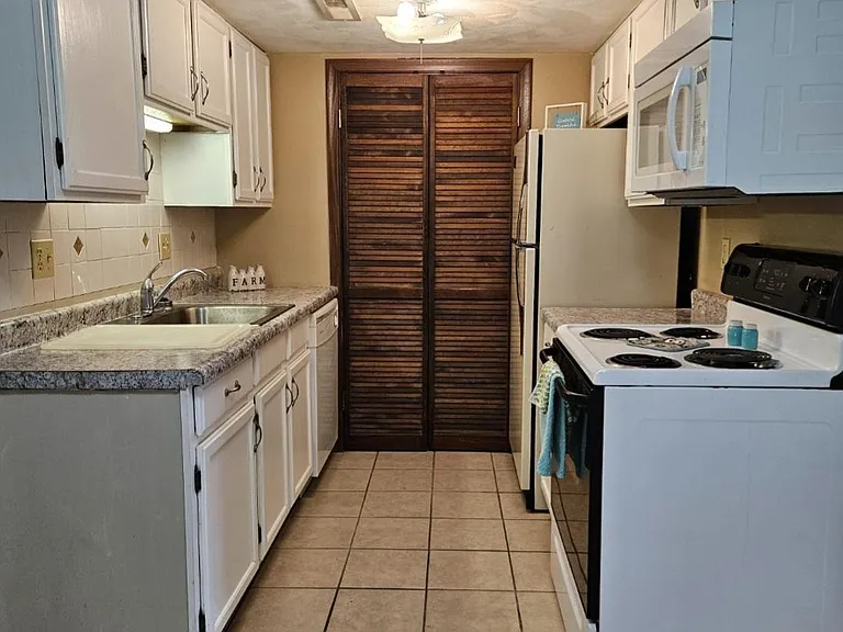 Kitchen from eating area