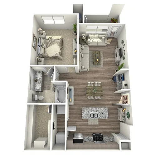 Floor plan Hazeltine