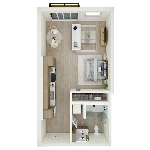 Floor plan Studio - e5.1