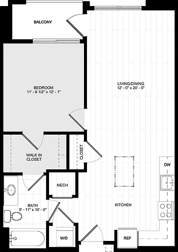 Floor plan A1G