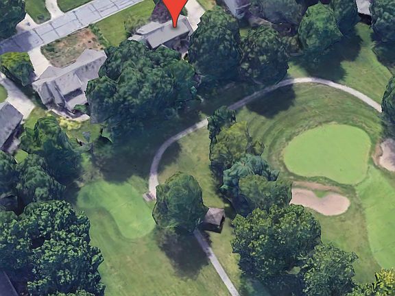 Home is on 4th green & 5 tee
