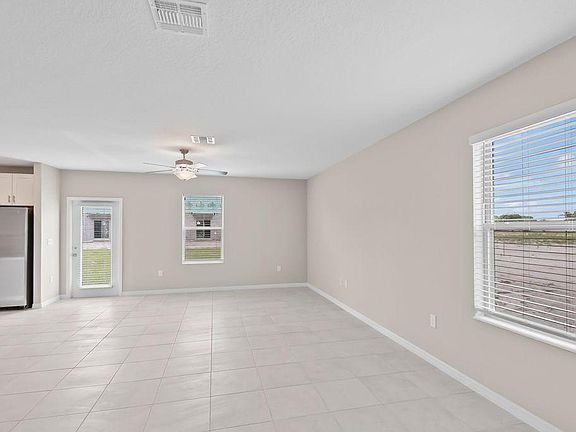 Open living space offers a boast of natural lighting