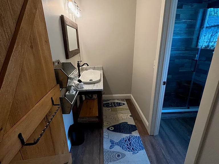 2nd Floor bathroom, separate shower room and separate toilet room