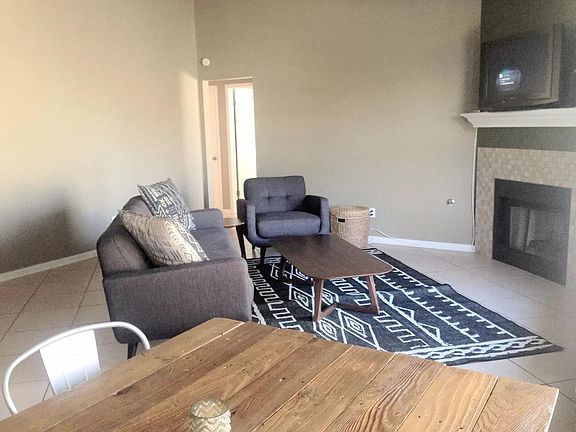 Open concept living and dining