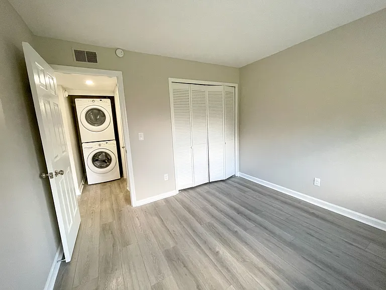 Guest Bedroom with Large Closet.