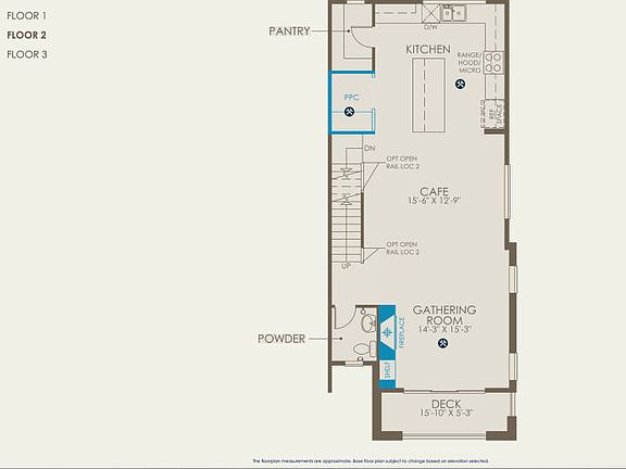 Residence III Floor Plan, Quick Move-In Home, Floor 2