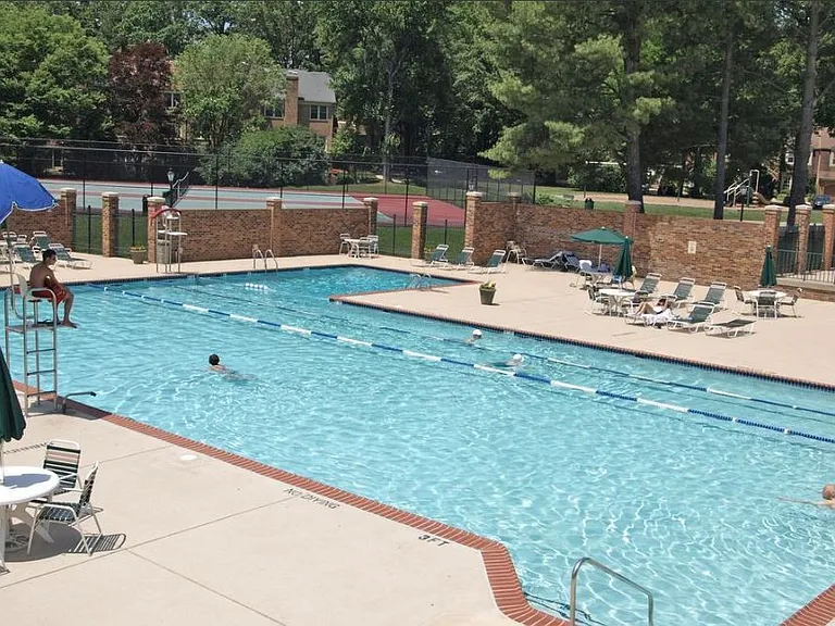 Large swimming pool