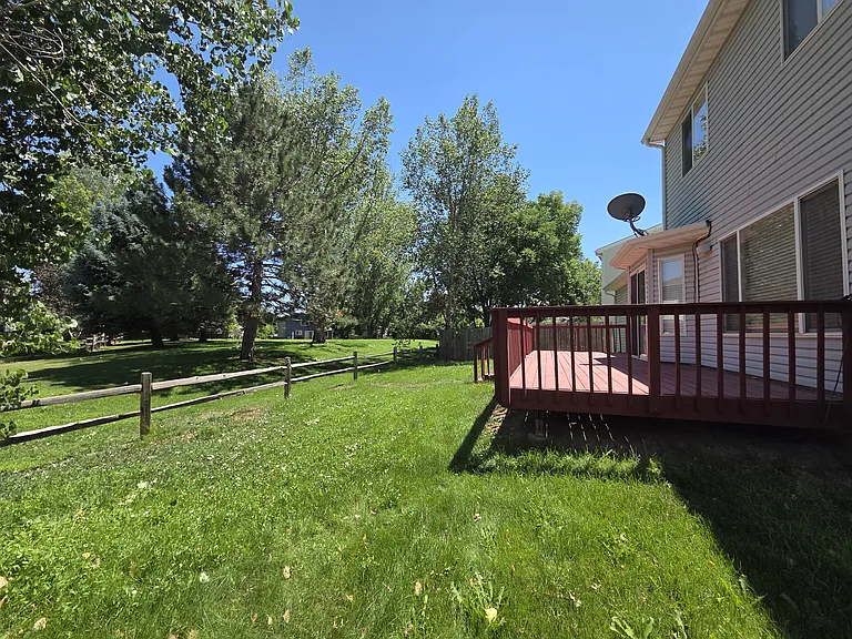 Backyard, Deck and Open Space