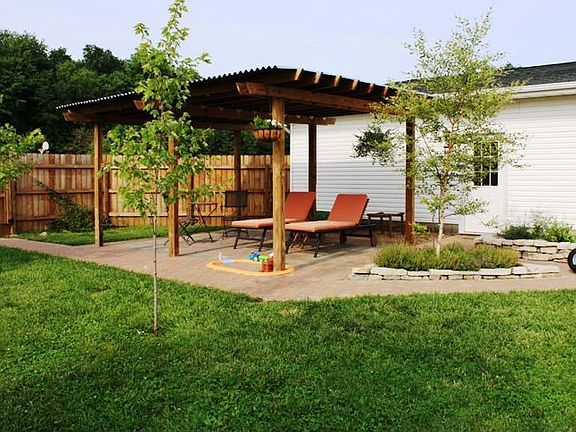 Rear Patio