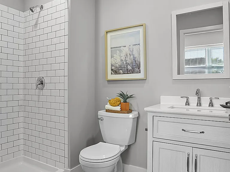 Full bathroom in every bedroom