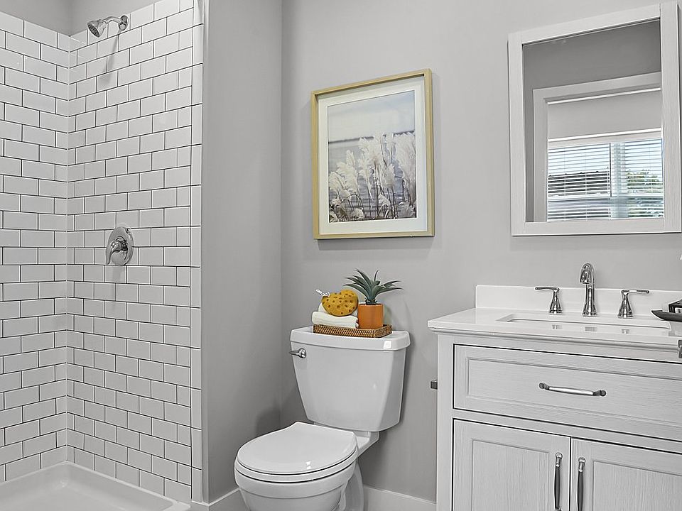 Full bathroom in each bedroom