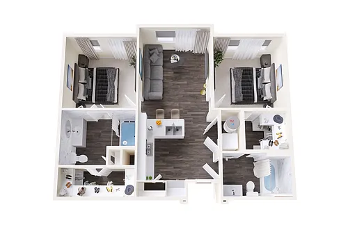 Floor plan B1