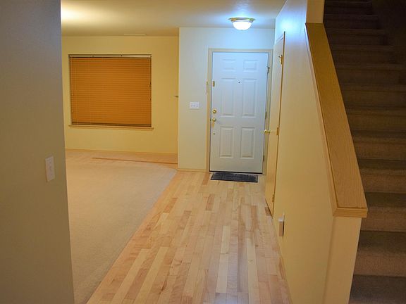 Front door, foyer and Living Room