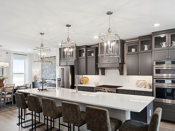 Kitchen with center island