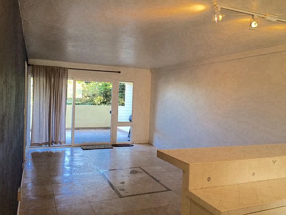 Kitchen Counter and Large Living Area