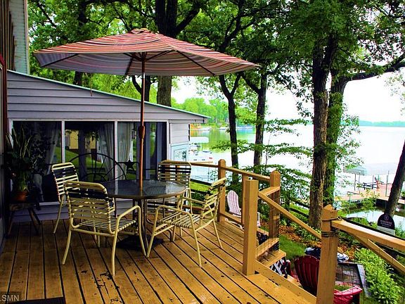 Deck view of lake