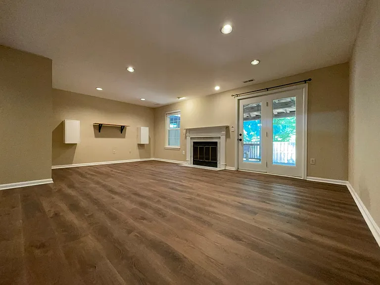 Brand new luxury vinyl plank flooring