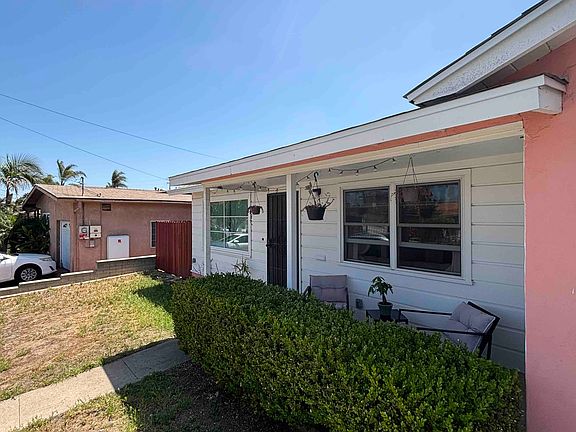 Bright hedge for curb appeal and privacy.
