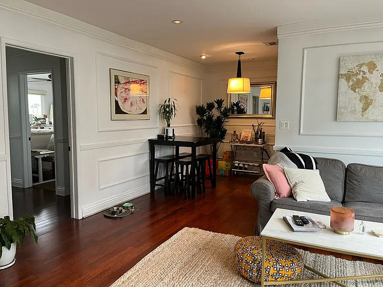 Dining area off living room