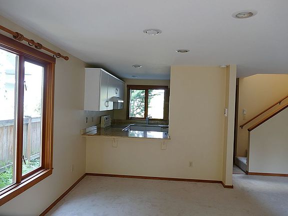 Living Room with Kitchen