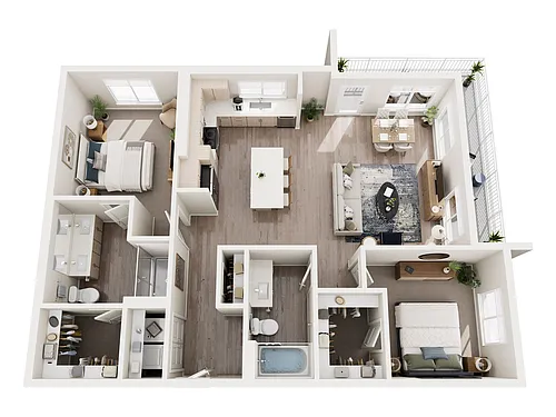 Floor plan B2