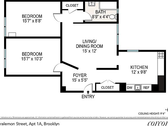 2nd image of 99 Joralemon St APT 1A