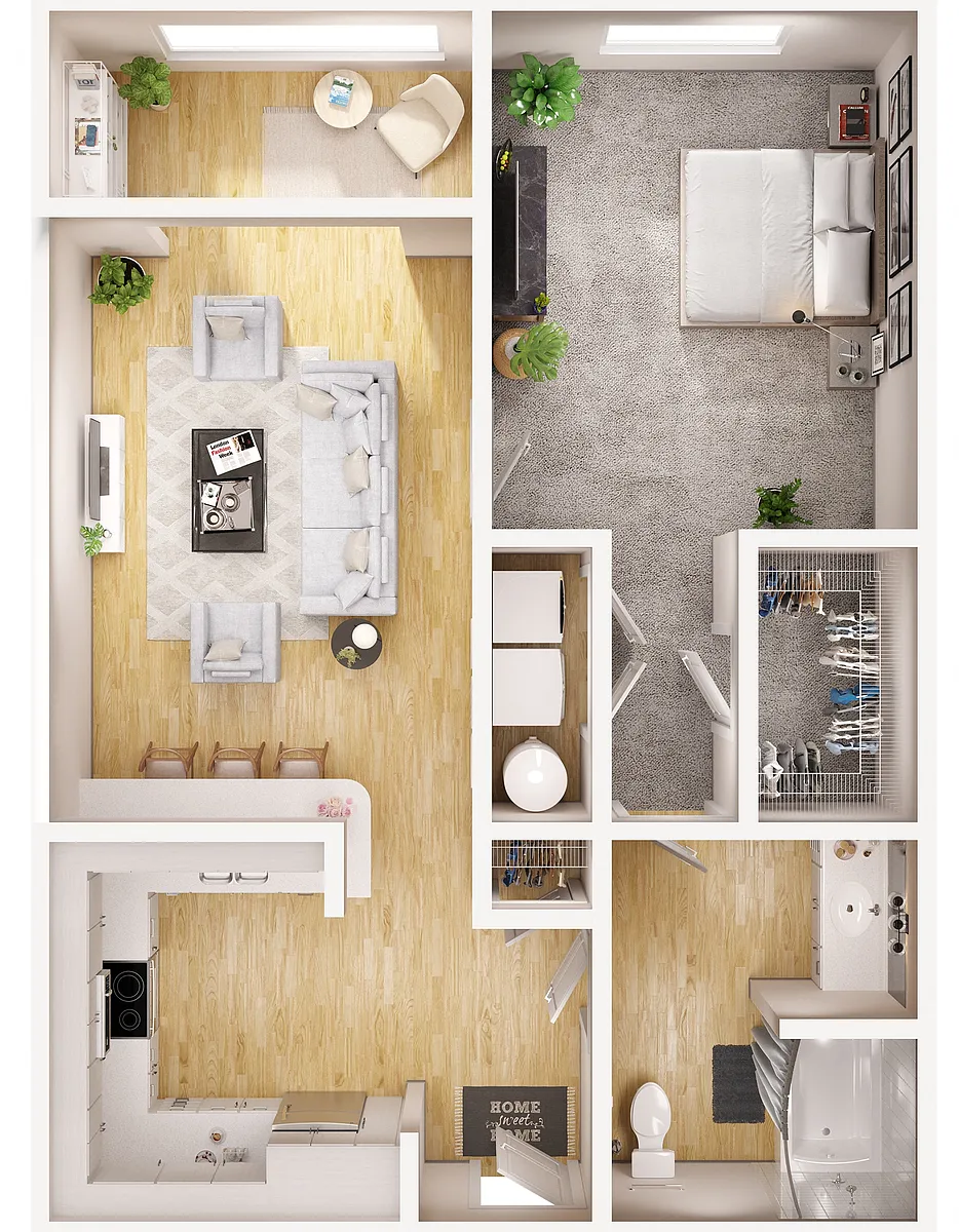 Floor plan 1D