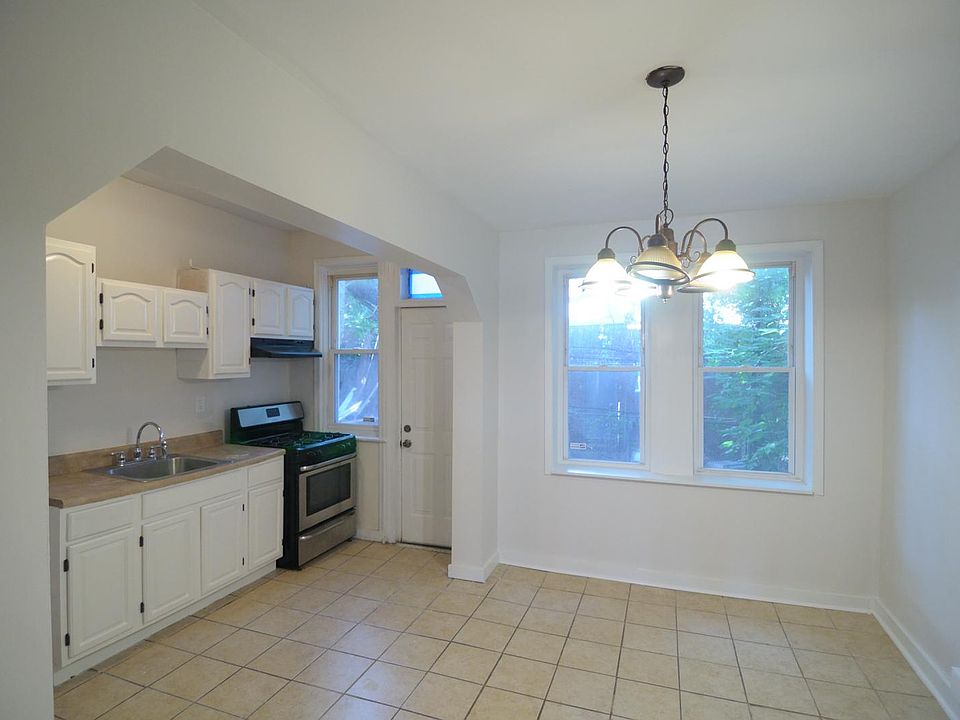 Dining room and kitchen