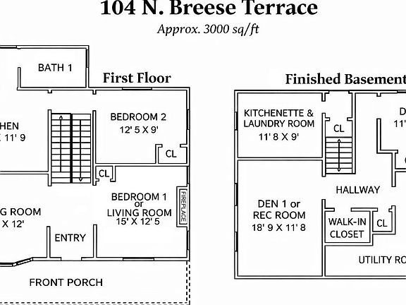2nd image of 104 N Breese Ter