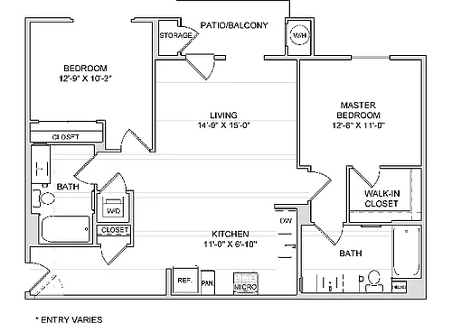Floor plan B1