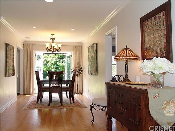 Open floor plan leads to beautiful yard