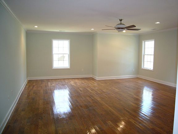 Large master bedroom features a very spacious 
