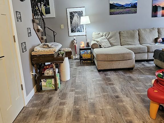 new floor living room area