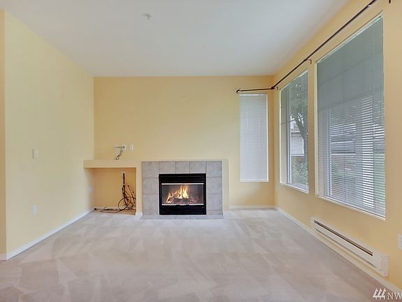 Lovely gas fireplace for those chilly winter nights.