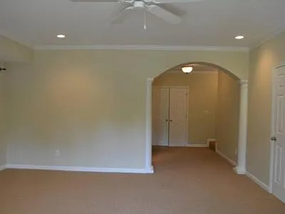 Ground floor level finished with 2 closets, full bath, and separate entrance.