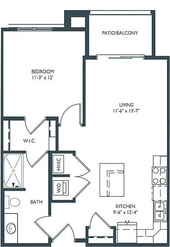 Floor plan 313