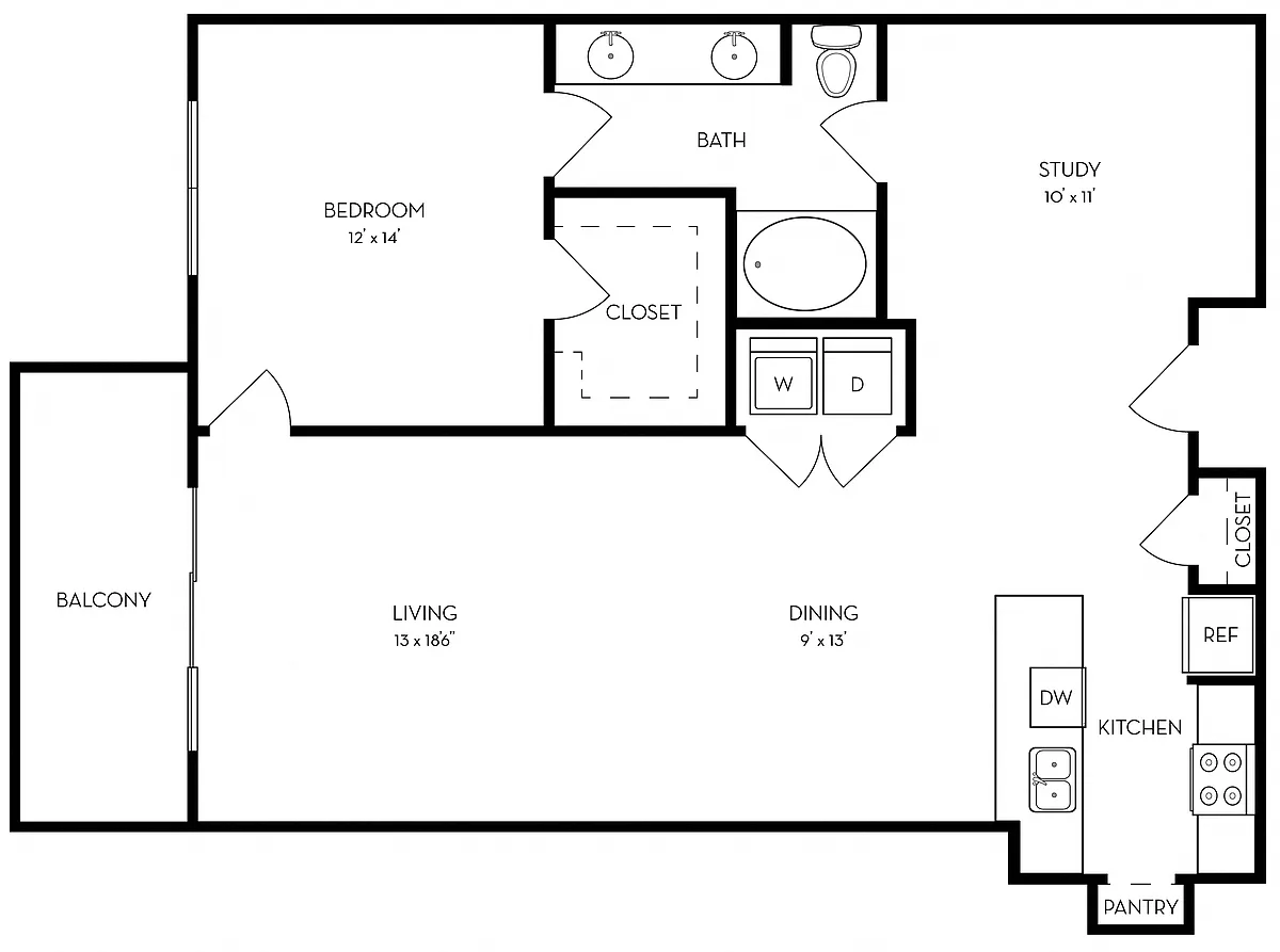 Floor plan A8