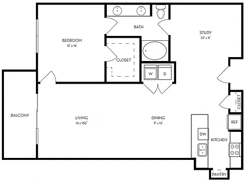 Floor plan A8