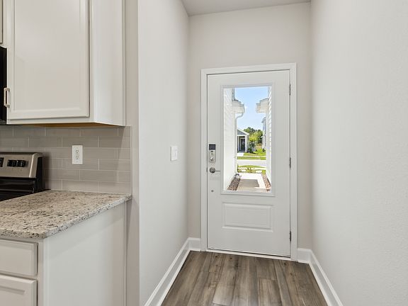 Front door - interior view