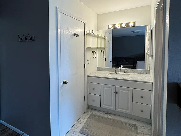 Master bedroom vanity